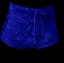 Damen-Shorts aus Samt mit hoher Taille J3228 11