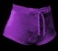 Damen-Shorts aus Samt mit hoher Taille J3228 2