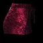 Damen-Shorts aus Samt mit hoher Taille J3228 3