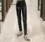 Damen-Skinny-Hose aus Kunstleder A234 4