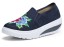 Damen-Slip-On-Sneaker mit Blumen J2404 9