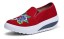 Damen-Slip-On-Sneaker mit Blumen J2404 8