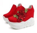 Damen-Sneaker mit Blume J1768 13