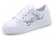 Damen-Sneaker mit Blumen J1175 11