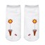 Damen-Socken mit Aufdruck A671 6