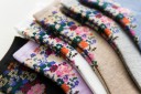 Damen Socken mit Blumen 15