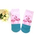 Damen Socken mit Flamingos Baumwolle Polyester 10