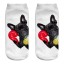 Damen-Socken mit Hund A667 14