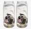 Damen-Socken mit Hunden 3