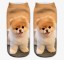 Damen-Socken mit Hunden 6