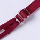 Damen Spitzen-BH mit dreieckigen Cups Dünne, verstellbare Träger Breites Unterband Hakenverschluss Nylon und Polyester 12