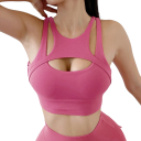 Damen-Sport-BH. Sport-Top mit Push-up-Effekt. Sportlicher, atmungsaktiver BH 12