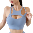 Damen-Sport-BH. Sport-Top mit Push-up-Effekt. Sportlicher, atmungsaktiver BH 10