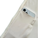 Damen Sportjacke mit Stehkragen Slim-Fit Schnelltrocknendes, atmungsaktives Material Daumenloch Interne Handytasche 4
