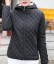 Damen-Steppjacke mit Fell -J2344 7