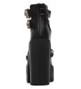 Damen Stiefeletten auf Plattform A649 3