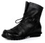 Damen-Stiefeletten aus Kunstleder J2370 6