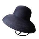 Damen Strohhut 56–58 cm Strohhut Sommerleichter Hut gegen die Sonne Elegantes Strandaccessoire für den Urlaub 3