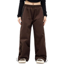 Damen Sweatpants Einfarbig mit Streifen Mit Kordelzug Material Polyester Bequeme Freizeithosen für den täglichen Gebrauch 5