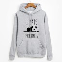 Damen-Sweatshirt I HATE MORNINGS 5