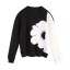 Damen-Sweatshirt mit einer Blume 4