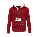 Damen-Sweatshirt mit Kängurutasche 5