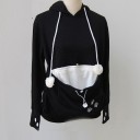 Damen-Sweatshirt mit Kängurutasche 2