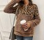 Damen-Sweatshirt mit Leopardenmuster A2 8