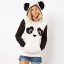 Damen-Sweatshirt mit Panda-Motiv 1