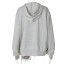 Damen-Sweatshirt mit Schmetterling in Grau P2457 2