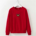 Damen-Sweatshirt mit Schmetterling 4