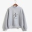 Damen-Sweatshirt mit Smiley-Gesicht 4