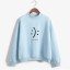 Damen-Sweatshirt mit Smiley-Gesicht 6