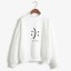 Damen-Sweatshirt mit Smiley-Gesicht 1