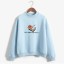 Damen-Sweatshirt mit Sushi-Motiv 6