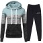 Damen-Sweatshirt und Jogginghose B887 9