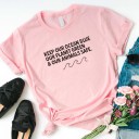 Damen-T-Shirt mit Aufdruck A1238 5