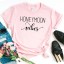 Damen-T-Shirt mit Aufdruck Honeymoon 3