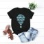 Damen-T-Shirt mit Ballondruck 6