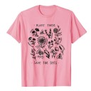 Damen-T-Shirt mit Blumen A221 11