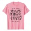 Damen-T-Shirt mit Blumen A221 11