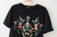 Damen-T-Shirt mit Blumen A960 1