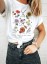 Damen-T-Shirt mit Blumendruck 1