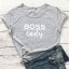 Damen-T-Shirt mit Boss Lady-Aufdruck 4