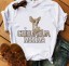 Damen-T-Shirt mit Chihuahua-Aufdruck 1