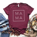 Damen-T-Shirt mit der Aufschrift MAMA 6