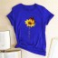 Damen-T-Shirt mit einer Sonnenblume 3