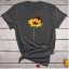 Damen-T-Shirt mit einer Sonnenblume 7