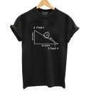 Damen-T-Shirt mit geometrischem Motiv 5