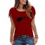 Damen-T-Shirt mit Gitarren-Print 5